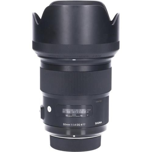 Tweedehands Sigma 50mm f/1.4 DG HSM Art Nikon CM2190, Audio, Tv en Foto, Fotografie | Lenzen en Objectieven, Standaardlens, Gebruikt