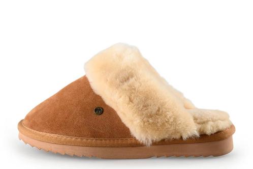 Warmbat Pantoffels in maat 38 Cognac | 10% extra korting, Kleding | Dames, Schoenen, Overige kleuren, Zo goed als nieuw, Pantoffels of Sloffen