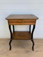 Bijzettafel - Mahonie, Olive, Walnoot - Werktafel/Naaitafel