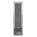 Inbouw reserve toiletrolhouder gun metal zonder klep, Doe-het-zelf en Verbouw, Sanitair, Verzenden, Nieuw