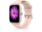 Smartwatch - Roze - Smartwatch Heren &amp; Dames - HD, Verzenden, Nieuw