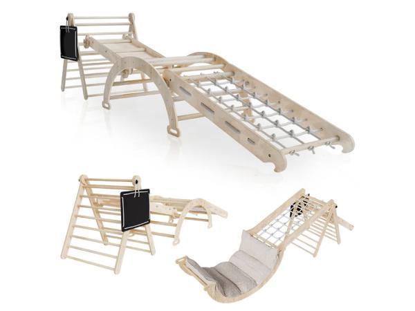 Veiling - Klimdriehoek Movario - Incl. Kussen - 107x58cm - G, Kinderen en Baby's, Speelgoed | Buiten | Speeltoestellen