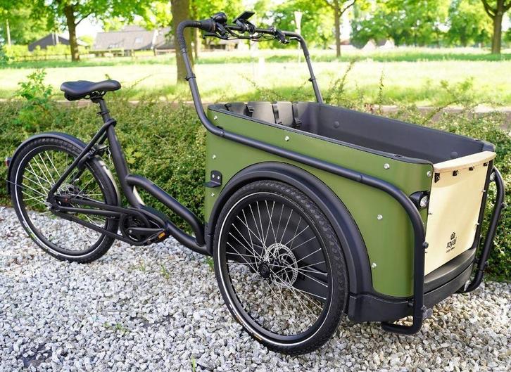 elektrische bakfiets ROYAL CARGO BIKE twee en driewieler G, Fietsen en Brommers, Fietsen | Bakfietsen, 4 kinderen of meer, Elektrisch