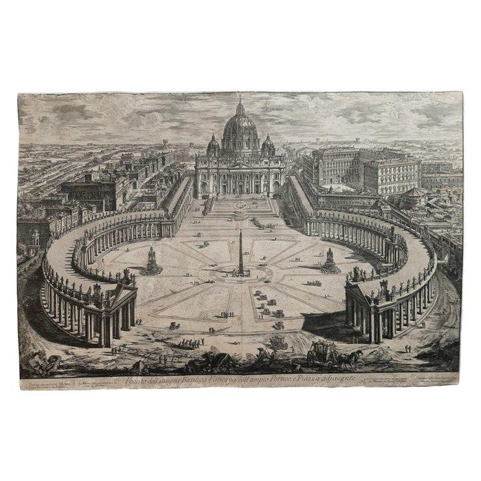 Giovanni Battista Piranesi (1720-1778) - Veduta dellInsigne, Antiek en Kunst, Antiek | Overige Antiek