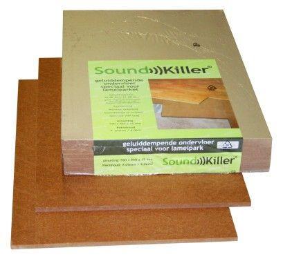 Ondervloer Soundkiller 10db TUV, Doe-het-zelf en Verbouw, Isolatie en Afdichting, Minder dan 4 cm, 15 m² of meer, Nieuw, Overige materialen