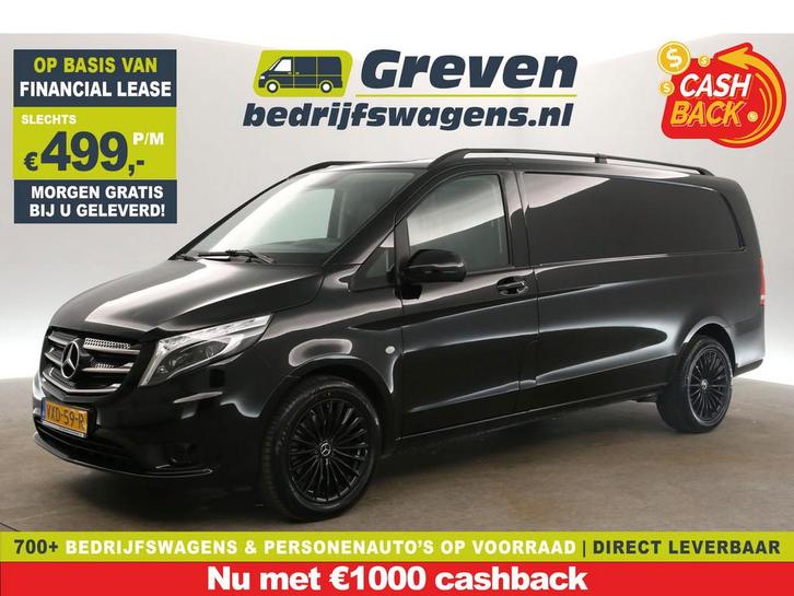 Mercedes-Benz Vito 119 CDI Extra Lang 191PK AUT Cam Trekhaak, Auto's, Bestelauto's, Te koop, Automaat, Financial lease, Diesel