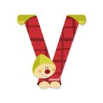 Janod houten letter V clown magneti van €2,49 voor €1,25, Ophalen of Verzenden, Nieuw