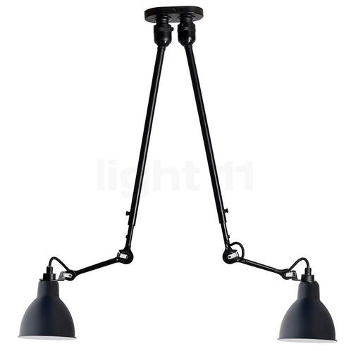 DCW Lampe Gras No 302 Double Hanglamp, blauw (Hanglampen), Huis en Inrichting, Lampen | Hanglampen, Nieuw, Verzenden