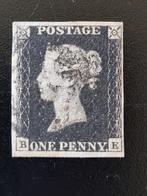 Groot-Brittannië 1840/1840 - Penny zwart, Postzegels en Munten, Gestempeld