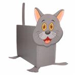Sinterklaas surprise grijze poes / kat DIY pakket - Surpri.., Diversen, Sinterklaas, Ophalen of Verzenden, Nieuw