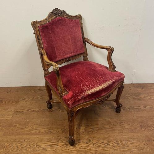 Gebruikte Sinterklaas Fauteuil S3108 - Vintage/Café, Huis en Inrichting, Fauteuils, Ophalen