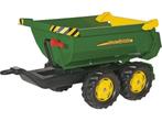 Rolly Toys John Deere - Aanhanger Halfpipe - Tandemas en, Verzenden, Nieuw