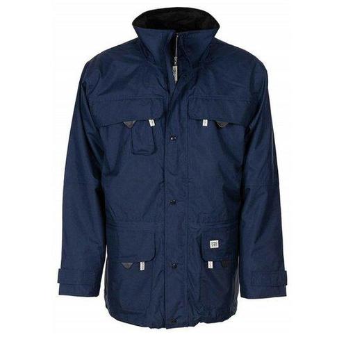 Seyntex hardshell regenjas met capuchon, brandvertragend,..., Kleding | Heren, Jassen | Winter, Blauw, Nieuw, Ophalen of Verzenden