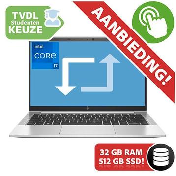 HP Elitebook 830 G8 Ci7-1185G7 | 512GB | 32GB | 13,3 TOUCH beschikbaar voor biedingen