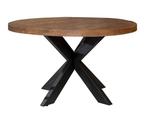 Ronde mango eettafel Brix Sturdy  150 cm (diameter), Ophalen of Verzenden, Nieuw