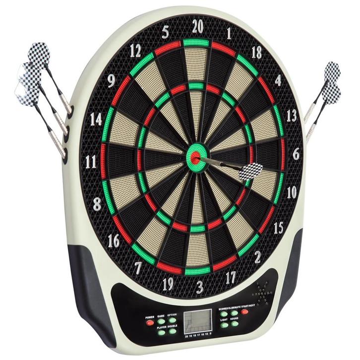 Elektronische Dartbord, Dartbord Met LCD-display, 6 Darts, 2, Hobby en Vrije tijd, Overige Hobby en Vrije tijd, Nieuw, Verzenden