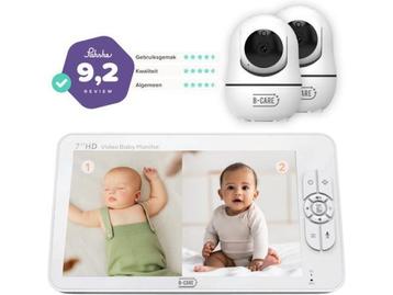 Veiling - Babyfoon Met 2 Camera´s - 7.0 Inch HD Baby Monito beschikbaar voor biedingen