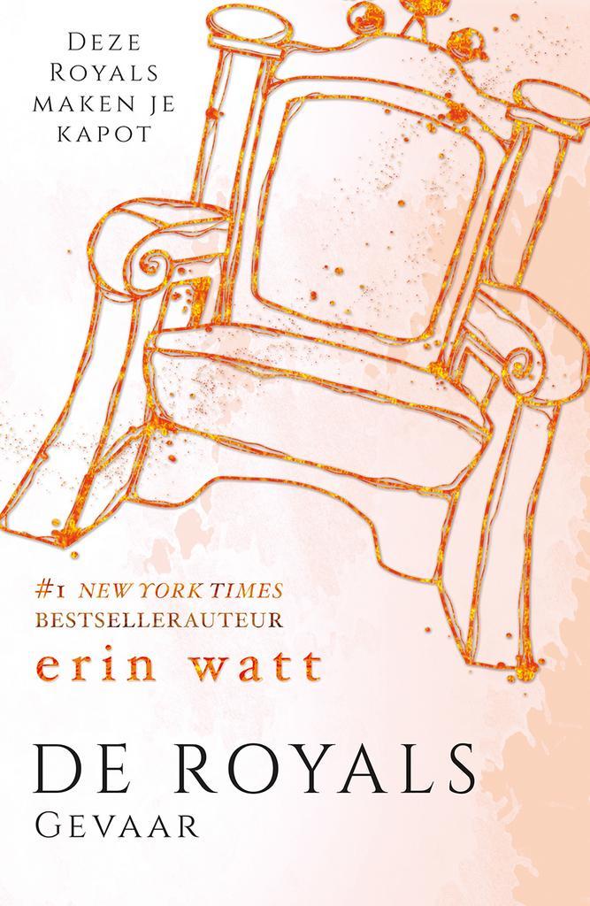 Gevaar / De Royals / 5 9789026148262 Erin Watt, Boeken, Kinderboeken | Jeugd | 13 jaar en ouder, Gelezen, Verzenden