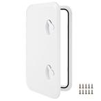 Dekluik - Bootluik - 60,5 x 35,5 cm - Toegangsluik - Wit - C, Watersport en Boten, Verzenden, Zo goed als nieuw