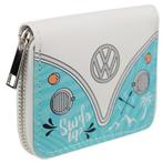 Portemonnee Volkswagen T1 Surf lichtblauw NIEUW, Ophalen of Verzenden, Nieuw, Blauw