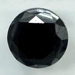 Diamant - 2.06 ct - Briljant - Black - N/A, Sieraden, Tassen en Uiterlijk, Edelstenen, Nieuw