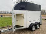 Prachtige vol-Alu Humbaur 1,5 paards met zadelkamer!, Dieren en Toebehoren, Paarden en Pony's | Trailers en Aanhangwagens, Ophalen