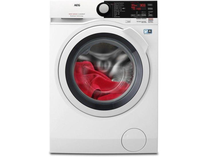 Aeg  L7fbe86w Wasmachine 8kg 1600t, Witgoed en Apparatuur, Wasmachines, Voorlader, 85 tot 90 cm, Ophalen of Verzenden