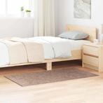 vidaXL Vloerkleed shaggy met latex onderkant 80x150 cm bruin, Verzenden, Nieuw, Bruin