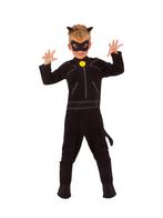 Miraculous Kostuum Kat Kind, Kinderen en Baby's, Carnavalskleding en Verkleedspullen, Verzenden, Nieuw