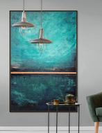 Irina Morisch - Golden horizon Nr.4 - XXL-, Antiek en Kunst