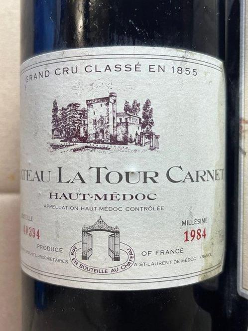 2006 & 1984 Château la Tour Carnet, 1999 Château Camensac -, Verzamelen, Wijnen