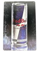 Metalen Wandbord - Red Bull - Energy Drink, Ophalen of Verzenden, Nieuw