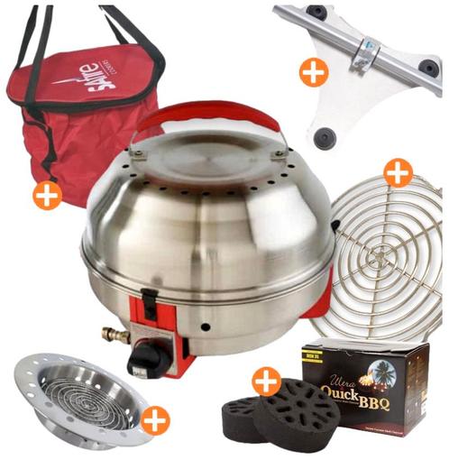 SAfire Gas Cooker Starterspakket met Bootsteun, Watersport en Boten, Accessoires en Onderhoud, Nieuw, Ophalen of Verzenden