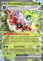 Forretress EX 002/091 Paldean Fates, Hobby en Vrije tijd, Verzamelkaartspellen | Pokémon, Ophalen of Verzenden, Nieuw, Losse kaart