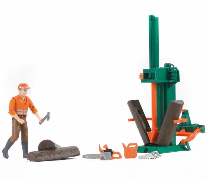 Bruder houthakker en houtklover, Kinderen en Baby's, Speelgoed | Overig, Ophalen of Verzenden