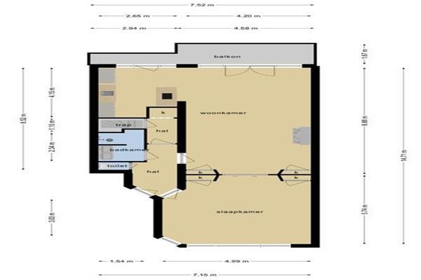 Appartement Mathenesserlaan in Rotterdam, Huizen en Kamers, Huizen te huur, Via bemiddelaar, Rotterdam, Appartement