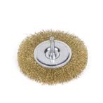 Benson Vlakborstel - Schijfborstel - 100 mm - Messing dra..., Ophalen of Verzenden, Nieuw, Boor- en Schroefmachine