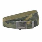 Landley Canvas Riem met Schuifgesp - Camouflage - 85, Kleding | Heren, Riemen en Ceinturen, Verzenden, Nieuw