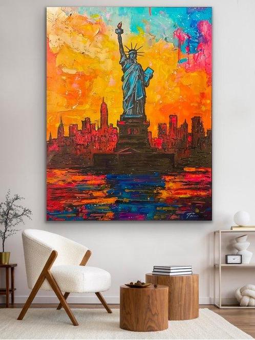 Joaquim Falco (1958) - N. Y. LIBERTY XL, Antiek en Kunst, Kunst | Designobjecten