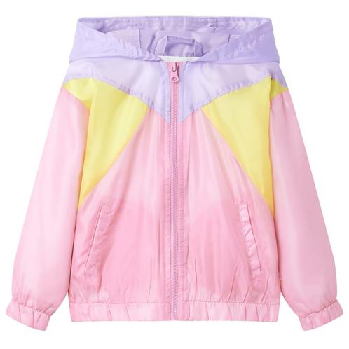 vidaXL Kinderjas met capuchon en rits 116 meerkleurig, Kinderen en Baby's, Kinderkleding | Overige, Nieuw, Verzenden