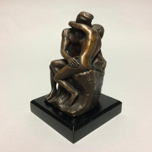 sculptuur, De Kus - 14 cm - Brons, Antiek en Kunst, Curiosa en Brocante