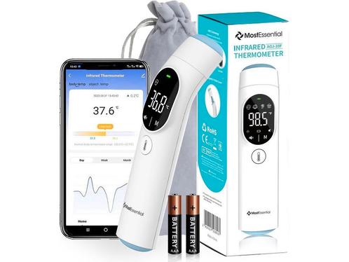 MostEssential 2-in-1 Digitale Koortsthermometer –, Huis en Inrichting, Woonaccessoires | Overige, Nieuw, Verzenden