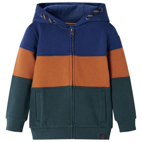 vidaXL Kindervest met capuchon en rits 104, Kinderen en Baby's, Kinderkleding | Overige, Nieuw, Verzenden