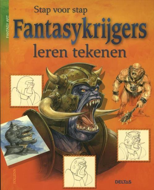 Fantasykrijgers leren tekenen 9789044733044 Follenn, Boeken, Hobby en Vrije tijd, Gelezen, Verzenden