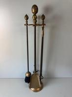 Openhaard accessoire - Vintage Messing Haardstel met