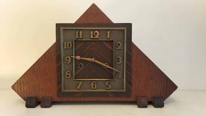 Amsterdamse School klok - Art Deco, Antiek en Kunst, Antiek | Klokken