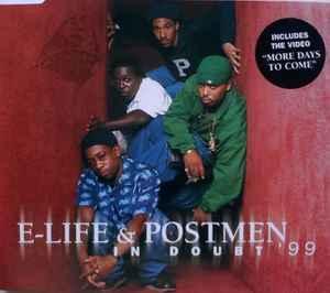 cd single - E-Life &amp; Postmen - In Doubt 99, Cd's en Dvd's, Cd Singles, Zo goed als nieuw, Hiphop en Rap, Verzenden