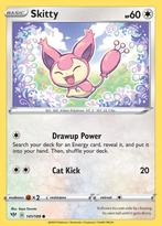 Skitty 141/189 Darkness Ablaze, Hobby en Vrije tijd, Verzamelkaartspellen | Pokémon, Ophalen of Verzenden, Nieuw, Losse kaart