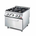 Gasfornuis Gastro M 700 - 4 branders - met oven, Verzenden, Nieuw in verpakking
