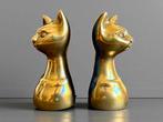 Bookstand cats - H15cm/1,35Kg - Beeldje - 1920s Art Deco -